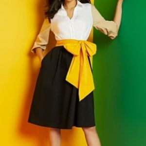 NY&Co. Color block dress in a Medium